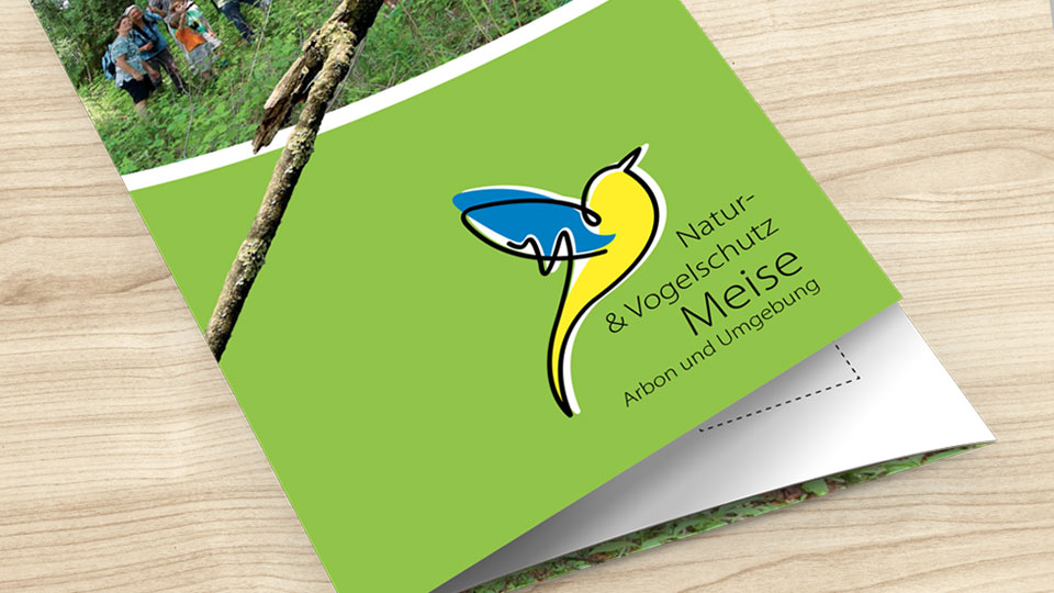 Flyer Verein Natur- & Vogelschutz Arbon und Umgebung